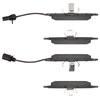 1600-0915-10 5000 Euro Ceramic Brake Pads, 2000-2011 Audi/Volkswagen, Position: Front - image 3