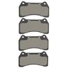 1600-0938-00 5000 Euro Ceramic Brake Pads, 2003-2005 Jaguar, Position: Front - image 2