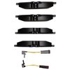 1600-0987-00 5000 Euro Ceramic Brake Pads, 2003-2009 Mercedes-Benz, Position: Front - image 3