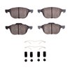 1600-1044-01 5000 Euro Ceramic Brake Pads & Hardware Kit, Fits Select Multiple Makes/Models, Position: Front - image 2