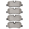 1600-1099-00 5000 Euro Ceramic Brake Pads, 2005-2016 Land Rover, Position: Rear - image 1