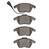 1600-1107-00 5000 Euro Ceramic Brake Pads, 2005-2018 Audi/Volkswagen, Position: Front