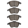 1600-1107-20 5000 Euro Ceramic Brake Pads, 2005-2019 Audi/Volkswagen, Position: Front - image 1
