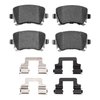 1600-1108-02 5000 Euro Ceramic Brake Pads & Hardware Kit, 2006-2021 Audi/Volkswagen, Position: Rear - image 2