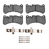 1600-1116-01 5000 Euro Ceramic Brake Pads & Hardware Kit, 2005-2011 Mercedes-Benz, Position: Front - image 1