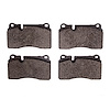 1600-1165-00 5000 Euro Ceramic Brake Pads, 2006-2019 Multiple Makes/Models, Position: Front,Rear
