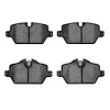 1600-1226-00 5000 Euro Ceramic Brake Pads, 2005-2016 Multiple Makes/Models, Position: Rear