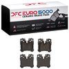 1600-1283-00 5000 Euro Ceramic Brake Pads, Fits Select Lexus/Toyota/Scion, Position: Rear - image 4