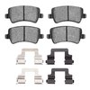 1600-1307-02 5000 Euro Ceramic Brake Pads & Hardware Kit, 2007-2018 Volvo, Position: Rear - image 2