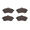 1600-1340-00 5000 Euro Ceramic Brake Pads, 2008-2016 Mercedes-Benz, Position: Front