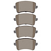 1600-1386-00 5000 Euro Ceramic Brake Pads, 2008-2017 Audi/Volkswagen, Position: Rear - image 1