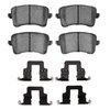 1600-1386-01 5000 Euro Ceramic Brake Pads & Hardware Kit, 2008-2017 Audi/Volkswagen, Position: Rear - image 2