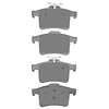 1600-1449-00 5000 Euro Ceramic Brake Pads, 2010-2018 Jaguar, Position: Rear - image 2