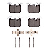1600-1609-11 5000 Euro Ceramic Brake Pads & Hardware Kit, 2014-2020 BMW, Position: Front