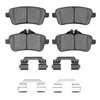 1600-1630-01 5000 Euro Ceramic Brake Pads & Hardware Kit, 2012-2020 Mercedes-Benz, Position: Rear - image 2