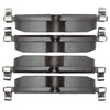 1600-1752-00 5000 Euro Ceramic Brake Pads, 2014-2021 Jaguar, Position: Rear - image 3