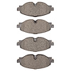 1600-1760-00 5000 Euro Ceramic Brake Pads, Fits Select Multiple Makes/Models, Position: Front