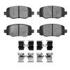 1600-1809-01 5000 Euro Ceramic Brake Pads & Hardware Kit, Fits Select Mopar, Position: Rear - image 2