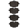1600-1850-00 5000 Euro Ceramic Brake Pads, Fits Select BMW, Position: Rear