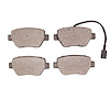 1600-1851-00 5000 Euro Ceramic Brake Pads, 2014-2016 Maserati, Position: Rear - image 1