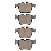 1600-1872-00 5000 Euro Ceramic Brake Pads, Fits Select Mercedes-Benz, Position: Rear - image 1