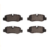 1600-1893-00 5000 Euro Ceramic Brake Pads, Fits Select Mercedes-Benz, Position: Rear - image 1