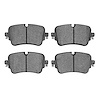 1600-1895-00 5000 Euro Ceramic Brake Pads, 2017-2020 Audi/Volkswagen, Position: Rear - image 1