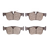 1600-1938-00 5000 Euro Ceramic Brake Pads, 2018-2020 Volvo, Position: Rear - image 1