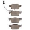 1600-1953-00 5000 Euro Ceramic Brake Pads, Fits Select Audi/Volkswagen, Position: Front - image 1