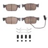 1600-1953-01 5000 Euro Ceramic Brake Pads & Hardware Kit, Fits Select Audi/Volkswagen, Position: Front - image 2