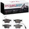 1600-1989-10 5000 Euro Ceramic Brake Pads, 2017-2021 Alfa Romeo, Position: Rear - image 4