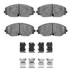 1600-2074-01 5000 Euro Ceramic Brake Pads & Hardware Kit, Fits Select Audi/Volkswagen, Position: Front - image 2