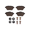 1600-2163-01 5000 Euro Ceramic Brake Pads & Hardware Kit, Fits Select Mercedes-Benz, Position: Rear - image 1