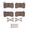 1600-2184-01 5000 Euro Ceramic Brake Pads & Hardware Kit, Fits Select Land Rover, Position: Front - image 2