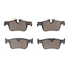 1600-2410-00 5000 Euro Ceramic Brake Pads, Fits Select Volvo, Position: Rear