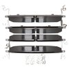 1600-2416-00 5000 Euro Ceramic Brake Pads, Fits Select Multiple Makes/Models, Position: Front - image 3