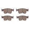 1600-2438-00 5000 Euro Ceramic Brake Pads, Fits Select Audi/Volkswagen, Position: Front