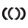 1901-0165-00 Premium Service Brake Shoes, 1955-1962 Audi/Volkswagen, Position: Front
