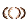 1901-0329-00 Premium Service Brake Shoes, 1960-1976 Mopar, Position: Rear - image 1