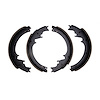 1901-0345-00 Premium Service Brake Shoes, 1969-1970 GM, Position: Rear - image 1