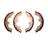 1901-0531-00 Premium Service Brake Shoes, 1983-1990 Lexus/Toyota/Scion, Position: Rear - image 1