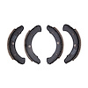 1901-0541-00 Premium Service Brake Shoes, 1983-1984 Subaru, Position: Rear - image 1