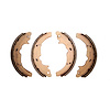 1901-0618-00 Premium Service Brake Shoes, 1989-2000 Ford/Lincoln/Mercury/Mazda, Position: Rear - image 1
