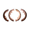 1901-0670-00 Premium Service Brake Shoes, 1991-2001 Mopar, Position: Rear - image 1