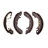 1901-0694-10 Premium Service Brake Shoes, 1993-1995 Kia/Hyundai/Genesis, Position: Rear - image 1