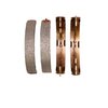 1901-0724-00 Premium Service Brake Shoes, 1997-2001 GM, Position: Rear - image 2