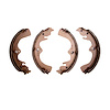 1901-0737-00 Premium Service Brake Shoes, 1998-2002 Kia/Hyundai/Genesis, Position: Rear - image 1