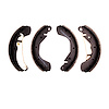 1901-0740-00 Premium Service Brake Shoes, 1999-2002 GM, Position: Rear - image 1
