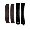 1901-0753-00 Premium Service Brake Shoes, 2000-2009 Multiple Makes/Models, Position: Rear - image 2