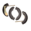 1901-0815-10 Premium Service Brake Shoes, 2004-2008 GM, Position: Rear - image 1